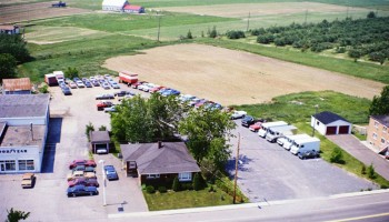Garage Poulin en 1980
