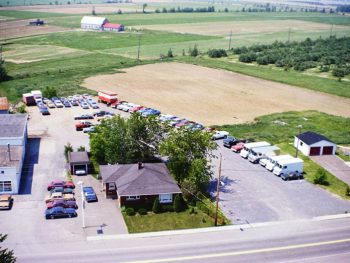 Garage Poulin en 1980