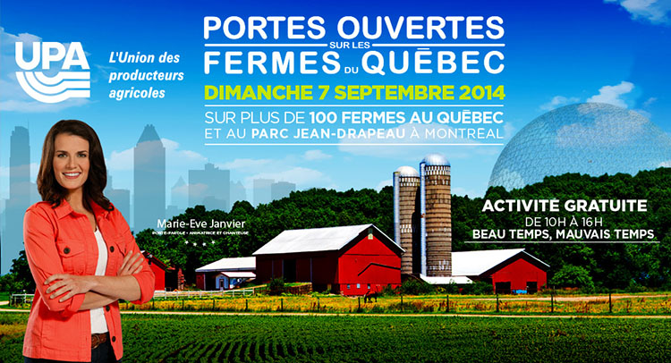 Portes ouvertes dans les fermes du Québec