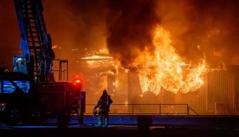 Incendie majeur à la Meunerie Robitaille – 21 mai 2021.