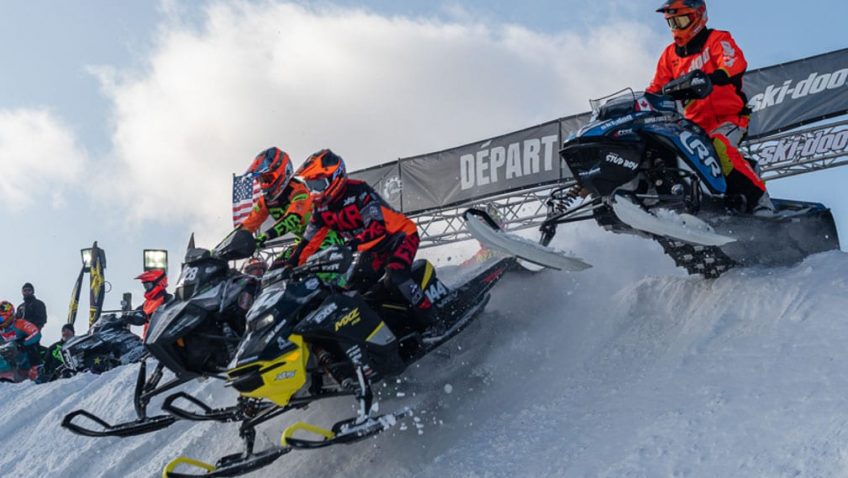 Grand prix du ski doo Bombardier à Valcourt
