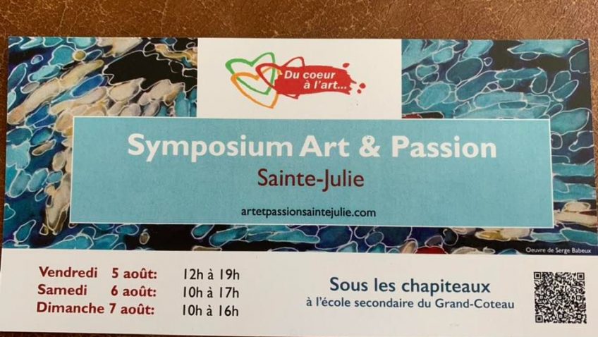 Symposium Art & Passion de Sainte-Julie