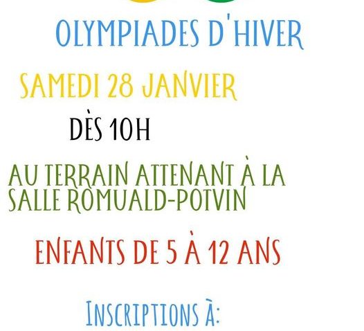 Olympiades d’hiver