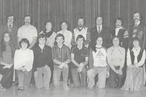 Participants à Mr. et Mlle Polyvalente 1978-79 et leurs parrains