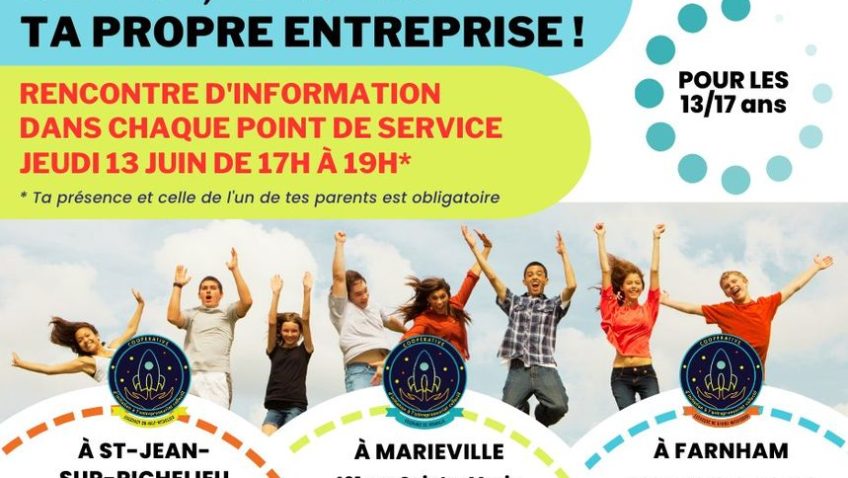 Cet été, démarre ta propre entreprise !