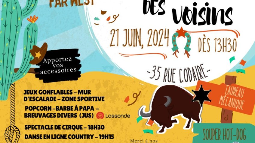 La fête des voisins