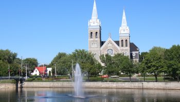 Belle photo église St-Romuald en août 2016