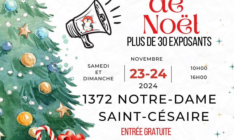 Marché de Noël de Saint-Césaire