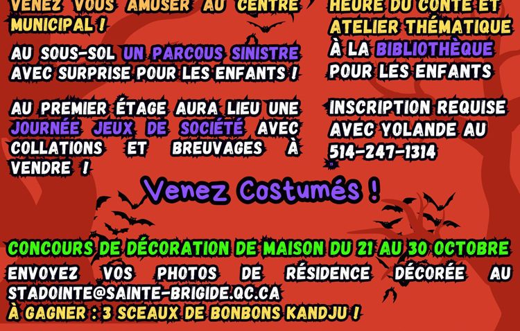 Halloween 2024 à Ste-Brigide