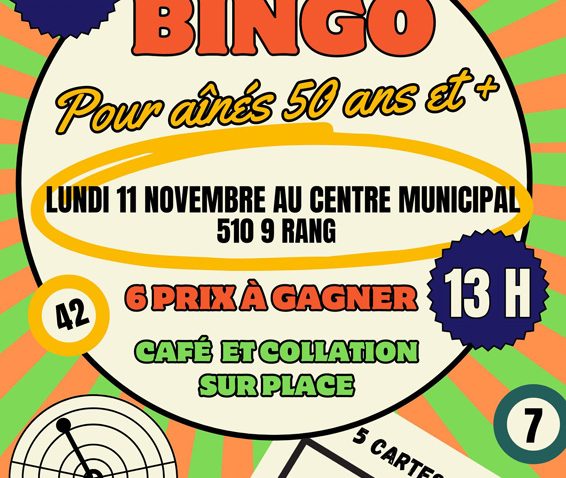 Bingo à Ste-Brigide