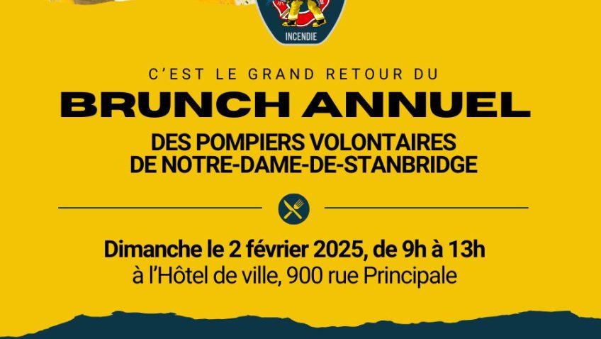 Brunch annuel des pompiers