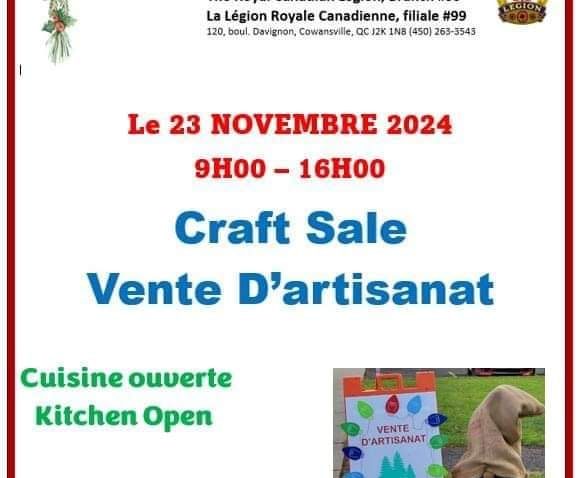 Vente d’artisanat